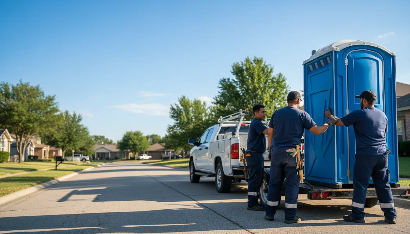 Portable Toilet Rental in Jarrell, TX near me